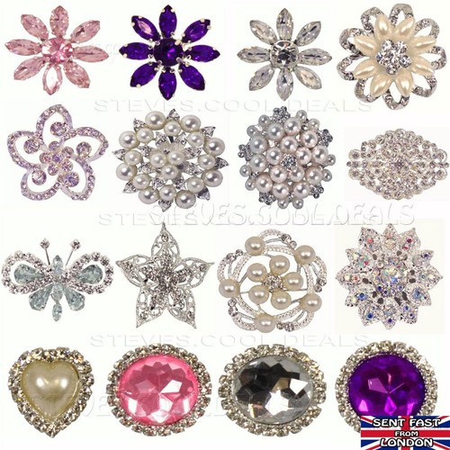 Luxury brooches weddings - luxury,