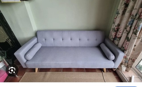 Double sofa bed set - bed,