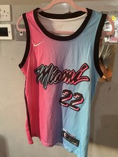 Miami Heat NBA Jersey Pink And Blue Size 44