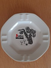 Vintage Sambuca Molinari Ashtray Guido Crepax Design Art Rare Tognana Porcelain