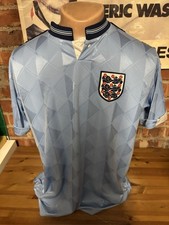 SCORE DRAW ENGLAND 80s RETRO THIRD KIT FOOTBALL SHIRT ADULT SIZE XL