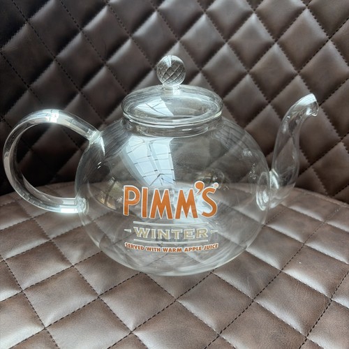 Pimm winter glass - glass, teapot