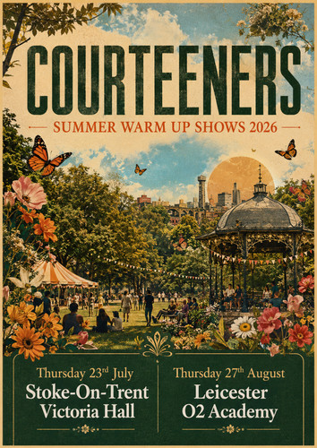 Courteeners indie rock concert - rock,