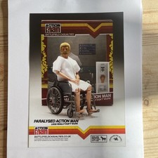 2 Banksy Dismaland Darren Cullen Paralysed Action Man Rare 2015