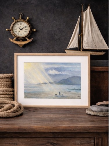 Original scottish watercolour - scottish,