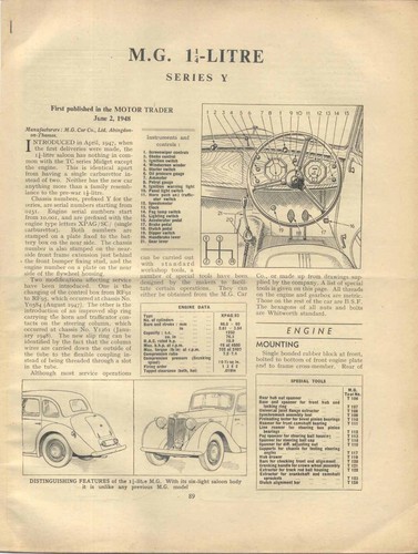 Litre series y type - mg, 1¼