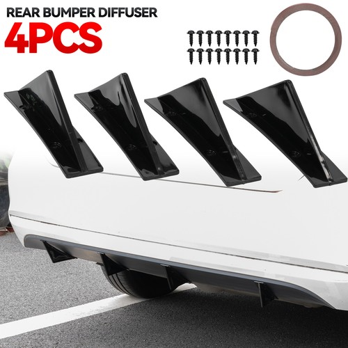 Car rear bumper - diffuser, shark