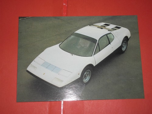 Advertising postcard ferrari - postcard,