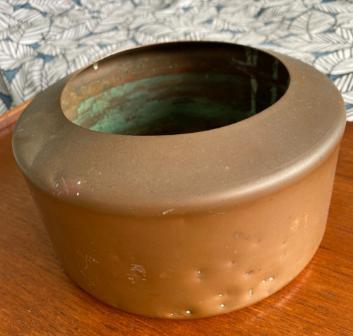 Vintage copper jardiniere - vintage,