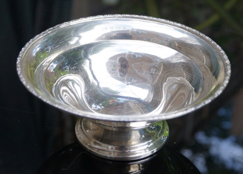 Sterling silver pedestal bon - silver,