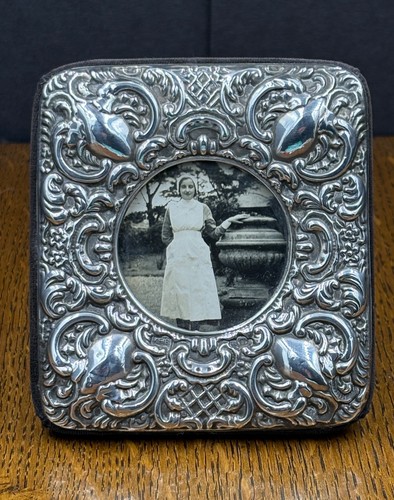 Sterling silver embossed