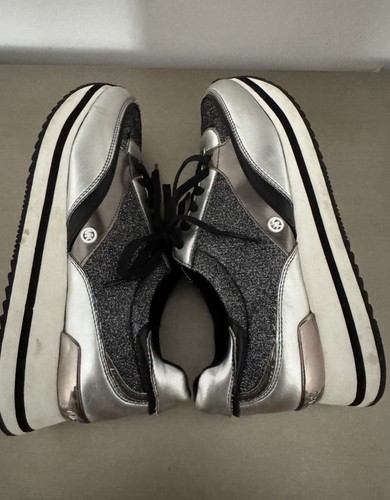 Michael kors silver glitter - kors,