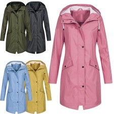 Womens Rain Mac Raincoat Rain