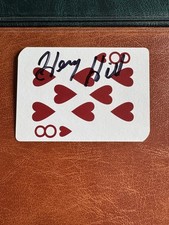 (LT119) HENRY HILL ORIGINAL SIGNED AUTOGRAPH THE ORIGINAL GANGSTER GOODFELLAS