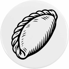 'Cornish Pasty' Button Pin
