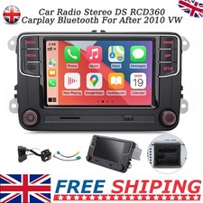 Car Radio Stereo DS RCD360 187B Carplay Bluetooth touch screen For After 2010 VW