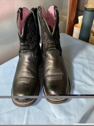 Ariat black leather - black,
