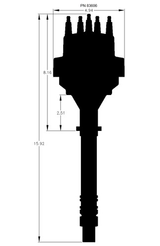 Msd 83606 chevy marine - msd-83606,