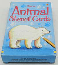 Animal Stencil Cards