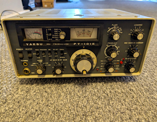 Yaesu 101e ssb cw - yaesu, ssb/am/cw