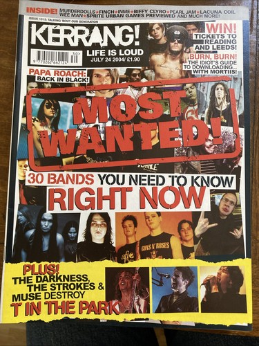 Kerrang music magazine 1015 - kerrang!,
