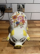Rare Vintage 1970s Large Piggy