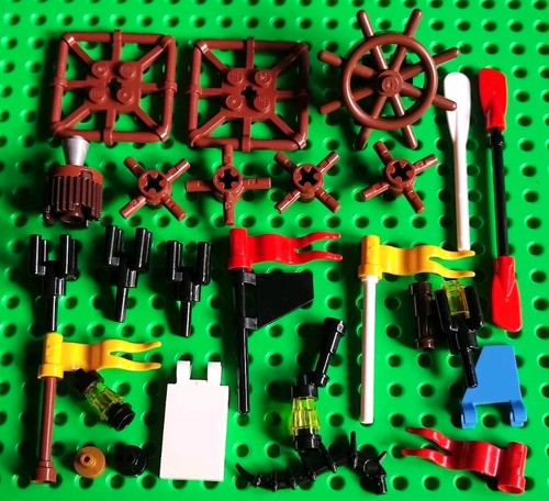 Lego mixed pirate accessories - lego,