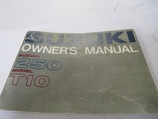 Suzuki T10 OWNERS MANUAL