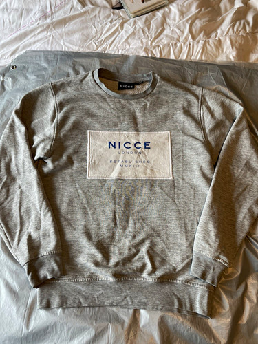 Nicce london grey pullover - nicce,