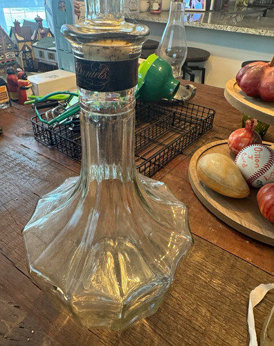 Jack daniel glass decanter - jack,