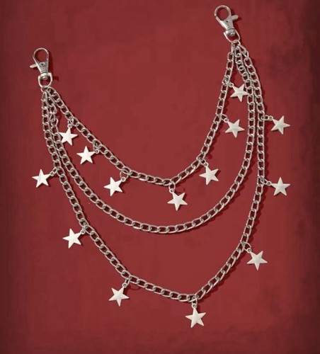 Metal small star trouser - star,
