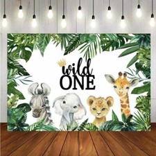 Wild One Backdrop Safari