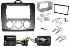 Silver Double Din Facia