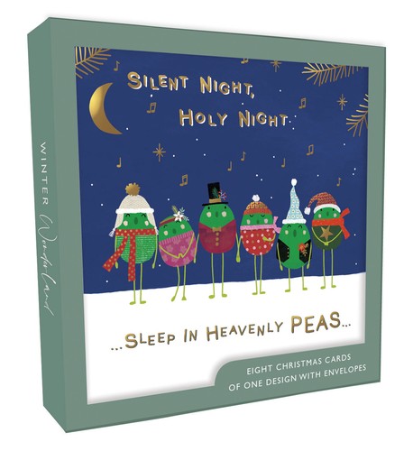 Box singing peas silent - singing,