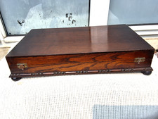 GEORGIAN STYLE WOODEN CANTEEN