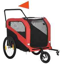 2 in 1 Dog Bike Trailer Pet