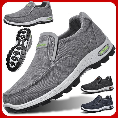 Mens memory foam - casual, slip