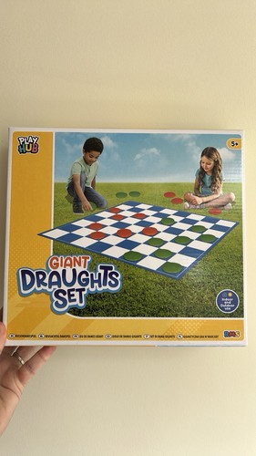 Giant draughts board game set - giant,