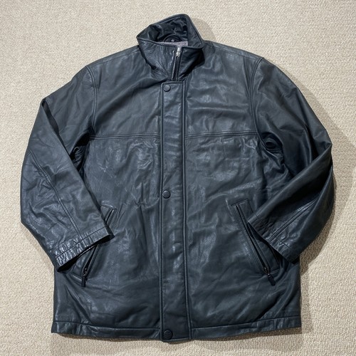 Donar leather jacket mens - jacket,