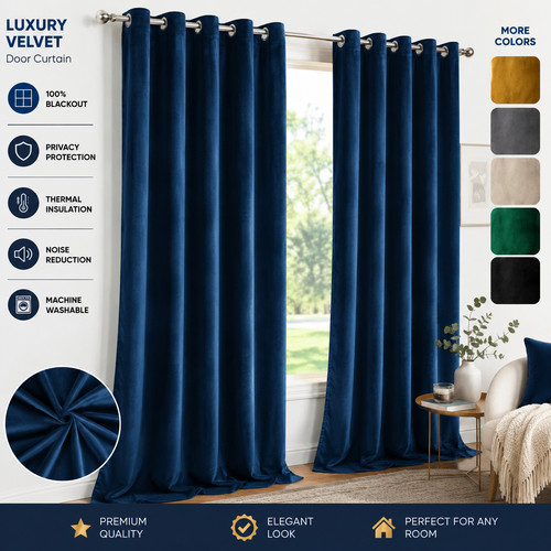 Thick heavy velvet - heavy, curtains