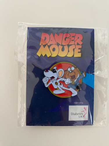 Pin badge danger - pin,