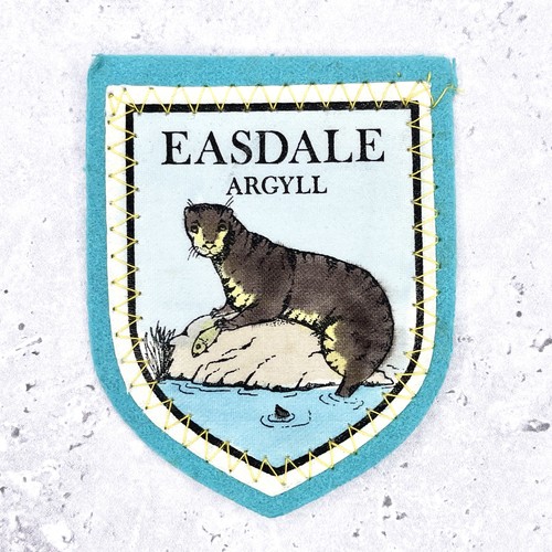 Vintage easdale argyll patch - easdale,