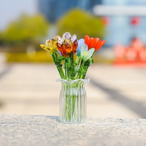 1pc crystal flower floral - crystal,