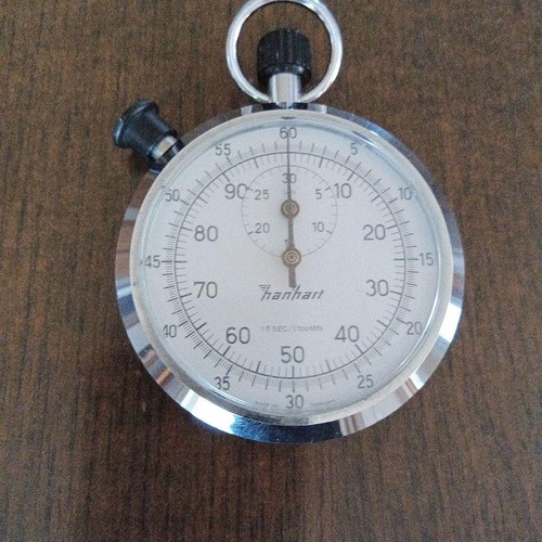 Hanhart mechanical stopwatch - hanhart,