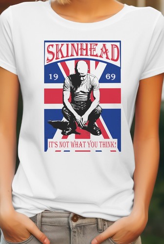 Skinhead ladies shirt oi - skinhead,