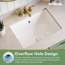 20x15'' Rectangular Undermount