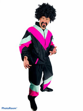 Mens Ladies 80s Shell Suit