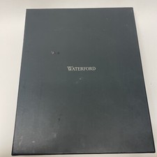 New Waterford Portrait Crystal Metal Picture Frame -  8" x 10"