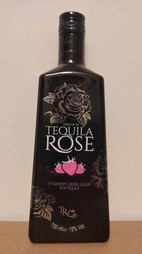 Empty 700ml tequila - tequila, rose