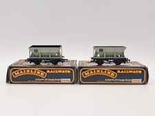 2x Mainline Railways - Hopper Wagons 37159 BR Grey - Boxed (Qty 2)